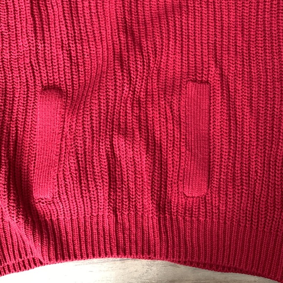 Women’s Red Ricki’s Size LG Turtleneck Sweater - Picture 2 of 4
